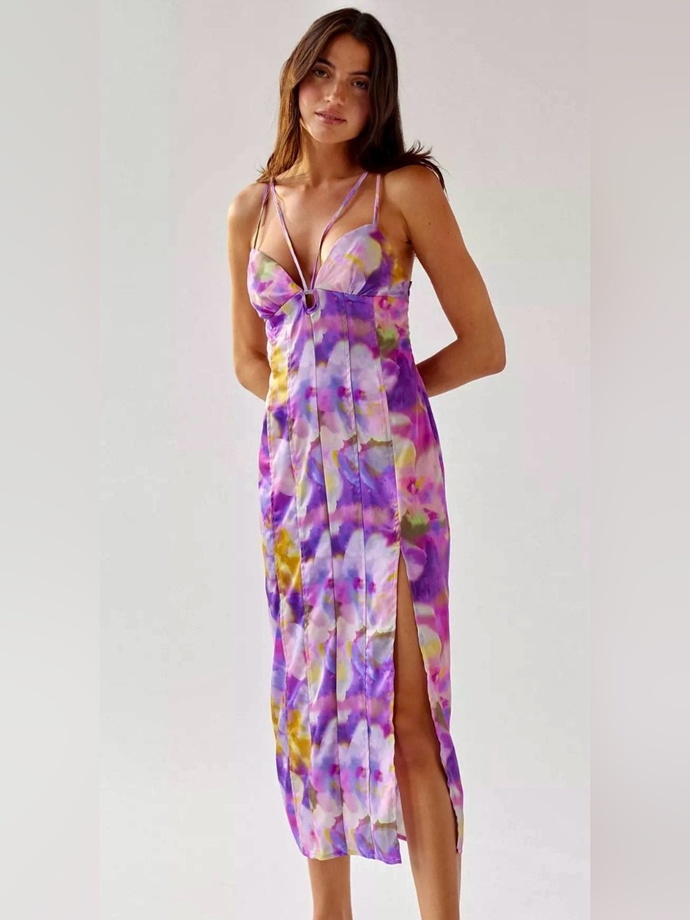 Urban Outfitters First Light Midi Slip Dress